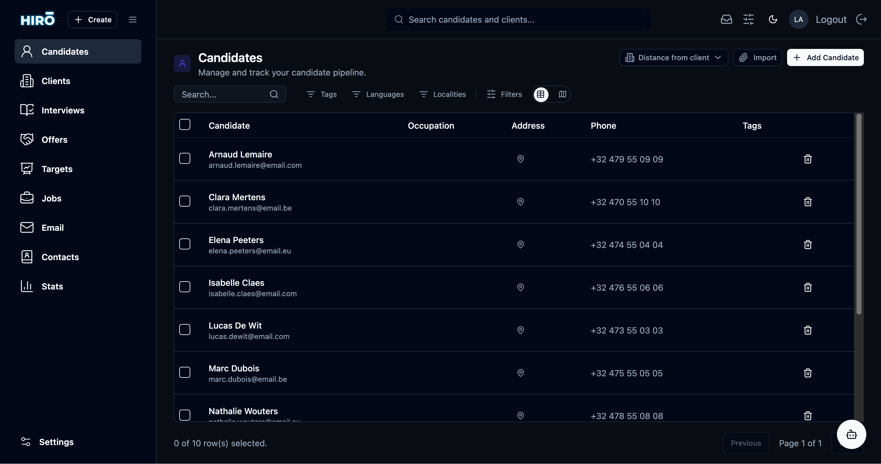 Keep pipelines clean and searchable